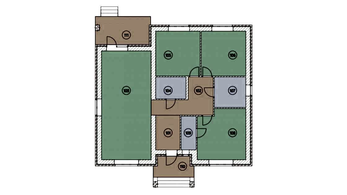 План с экспликацией помещений page 0001
